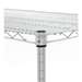 Mobile Post with Chromate Finish, 54"